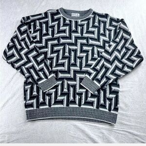 AREA Monochrome Knit Sweater